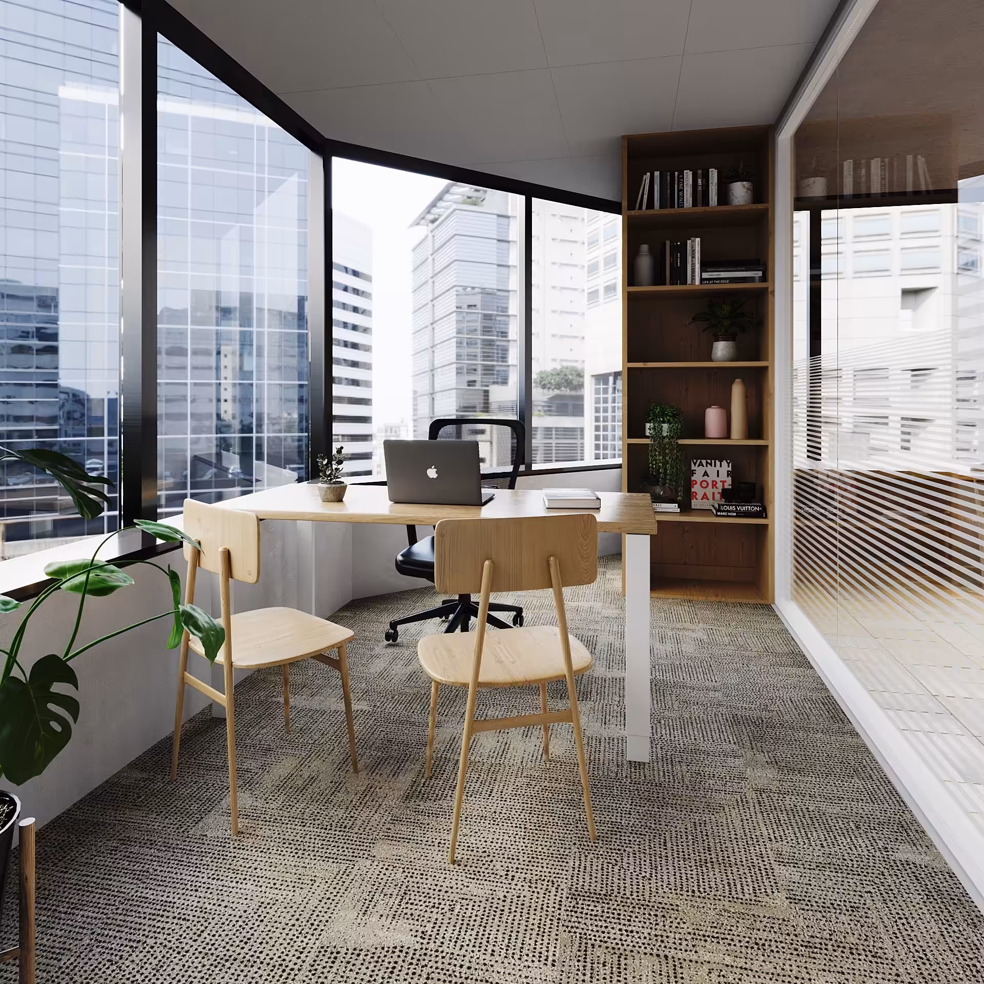 A private office at 95 North Quay, Brisbane