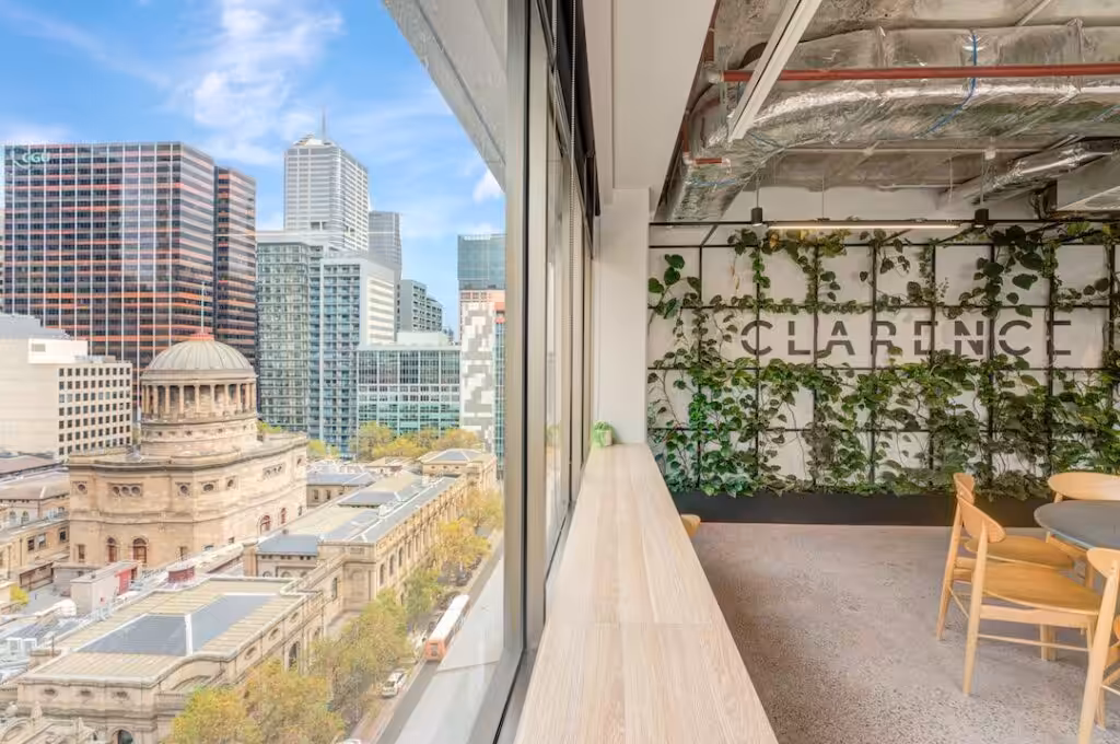 Clarence serviced offices at 456 Lonsdale St, Melbourne
